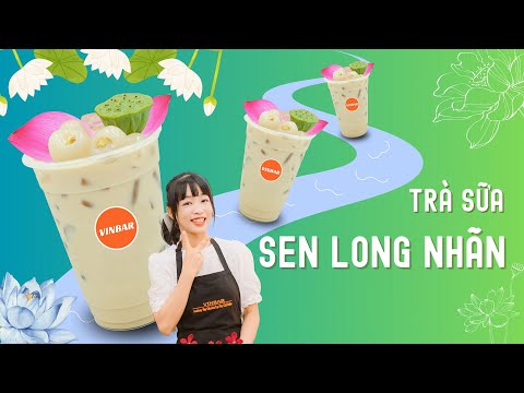 Hướng Dẫn Cách Làm Công Thức Pha Chế Trà Sữa Sen Long Nhãn | Vinbar