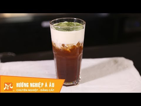 Cách làm Black Tea Macchiato cực ngon chuẩn vị | Học pha chế