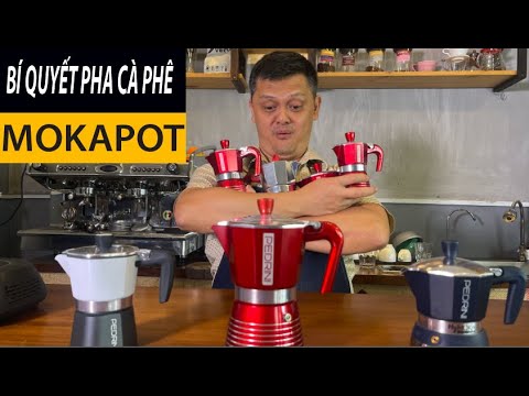 Bí quyết pha Moka Pot cực ngon siêu đơn giản !