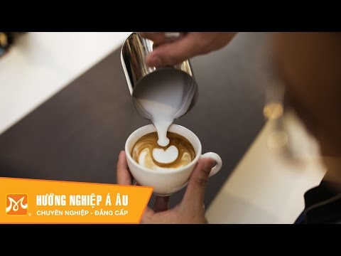 Cách pha chế cà phê Latte Art cơ bản đơn giản | Học Barista