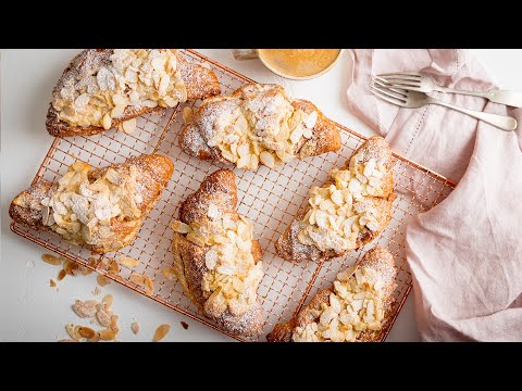 Easiest Almond Croissants EVER!