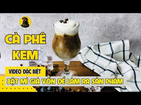 Cách làm cà phê kem tươi béo ngon | How to make Whipping Cream Coffee