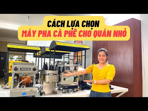 Cách lựa chọn máy pha cà phê cho quán nhỏ nên mua | Máy pha cafe