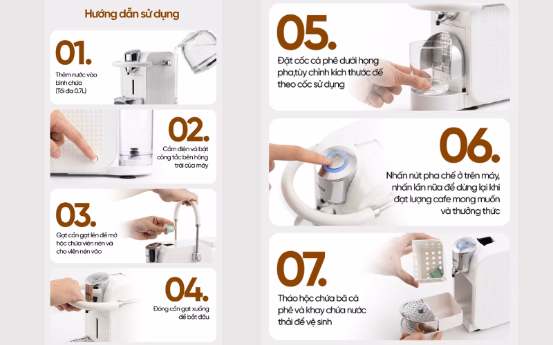 Review Máy Pha Cà Phê Viên Nén WinCi CM26 | Tiết Kiệm Vô Địch 3 Review May Pha Ca Phe Vien Nen Winci Cm26 (3)