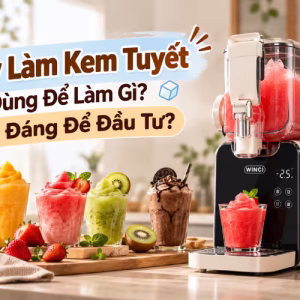 Máy Làm Kem Tuyết Dùng Để Làm Gì? Có Đáng Để Đầu Tư?
